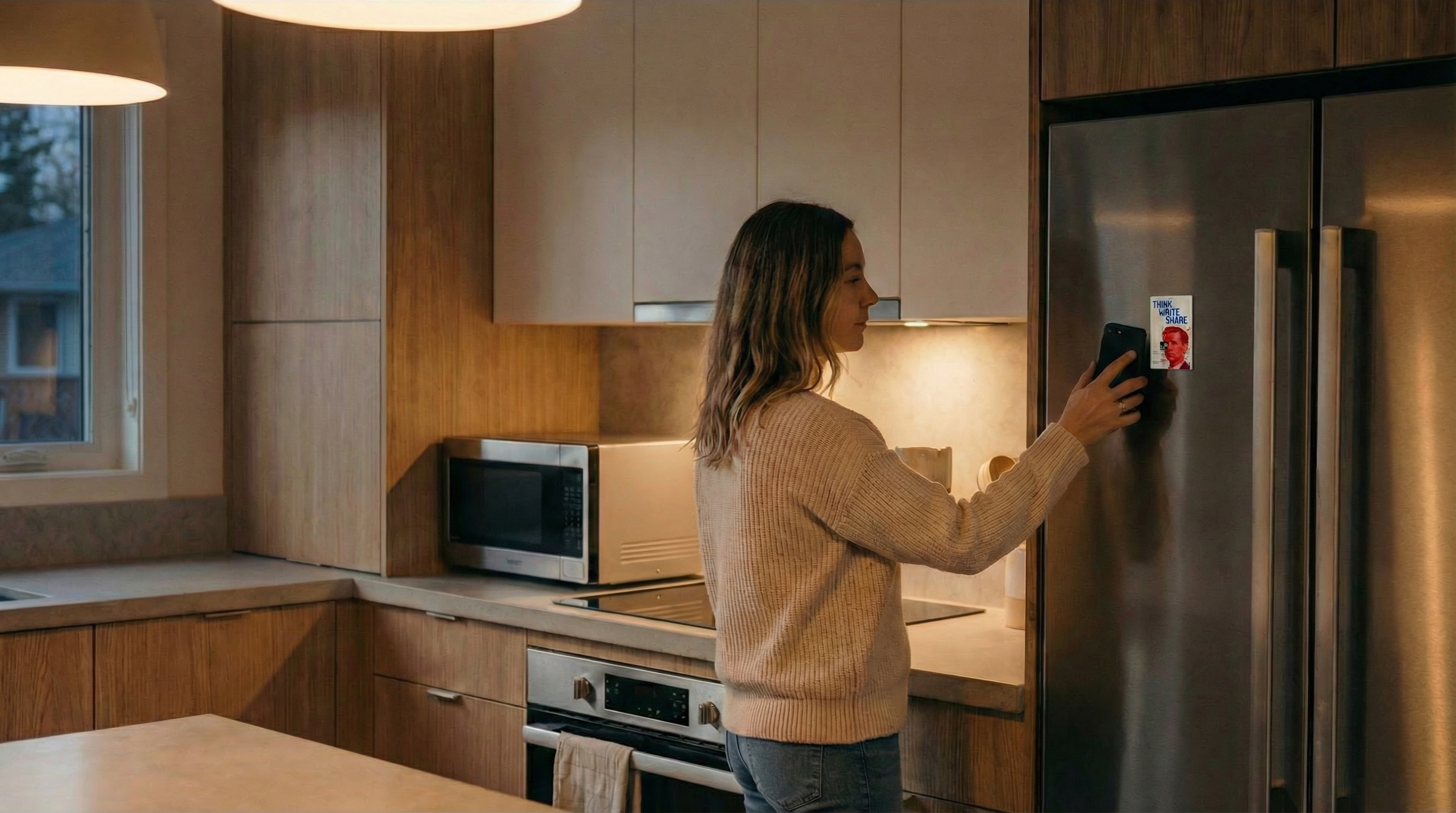 Microwave timer moment